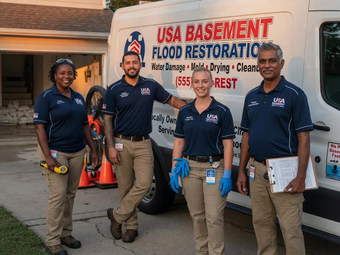 Basement Flood Cleanup company in Clarence, LA