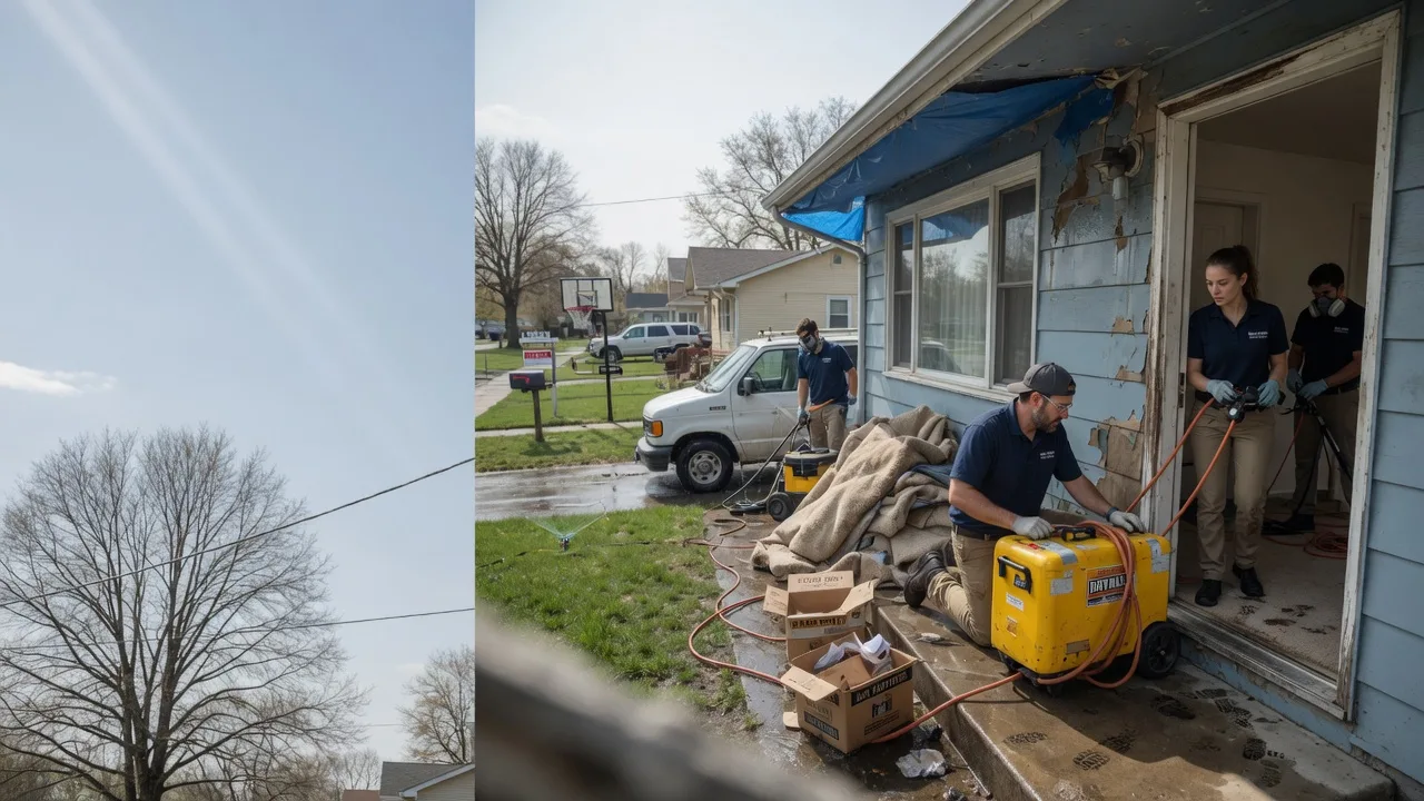 Basement Flood Cleanup in Clarence, LA near me